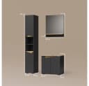 Livinity® Badmöbel-Set Timavo 3-teilig Anthrazit/Artisan-Eiche Bild 3