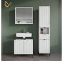 Livinity® Hochschrank ATERNO Weiß Bild 1