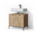 Livinity® Waschbeckenunterschrank ATERNO Viking Oak Bild 2