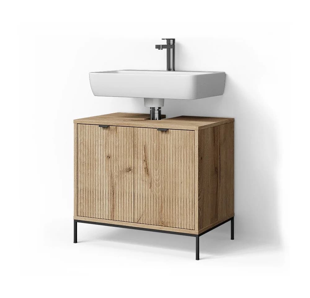Livinity® Waschbeckenunterschrank ATERNO Viking Oak - Bild 2