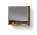 Livinity® Badezimmerspiegelschrank Viking Oak 70 x 65 cm Bild 2