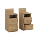Vicco Nachtschrank Monty Goldkraft Eiche 2er Set Bild 1