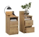 Vicco Nachtschrank Monty Goldkraft Eiche 2er Set Bild 5