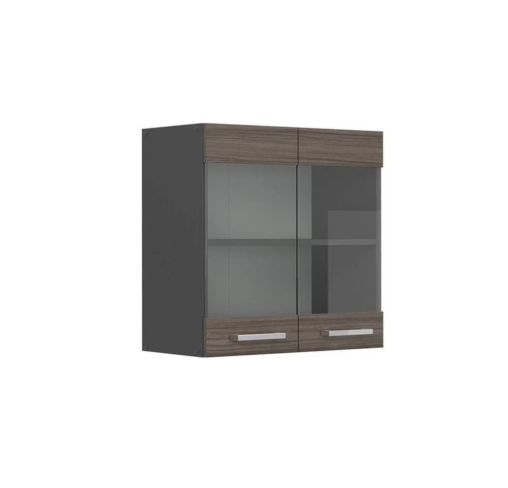 Vicco Glashängeschrank R-Line Edelgrau Anthrazit 60 cm - Bild 2