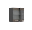 Vicco Glashängeschrank R-Line Edelgrau Anthrazit 60 cm Bild 4