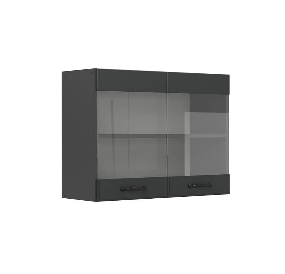 Vicco Glashängeschrank R-Line Anthrazit Landhaus - Bild 2