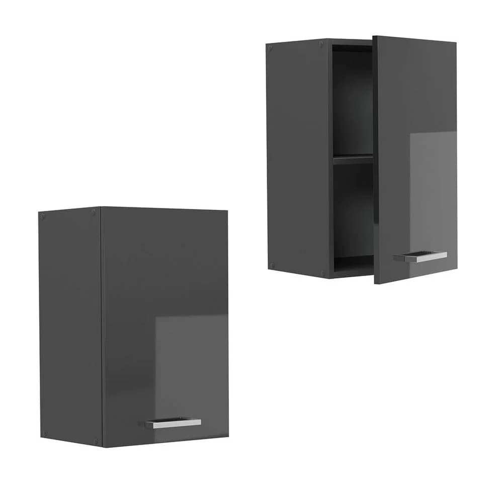 Vicco Hängeschrank R-Line Anthrazit Hochglanz Modern - Bild 4