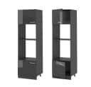 Vicco Mikrowellenumbauschrank R-Line Anthrazit Hochglanz Bild 5
