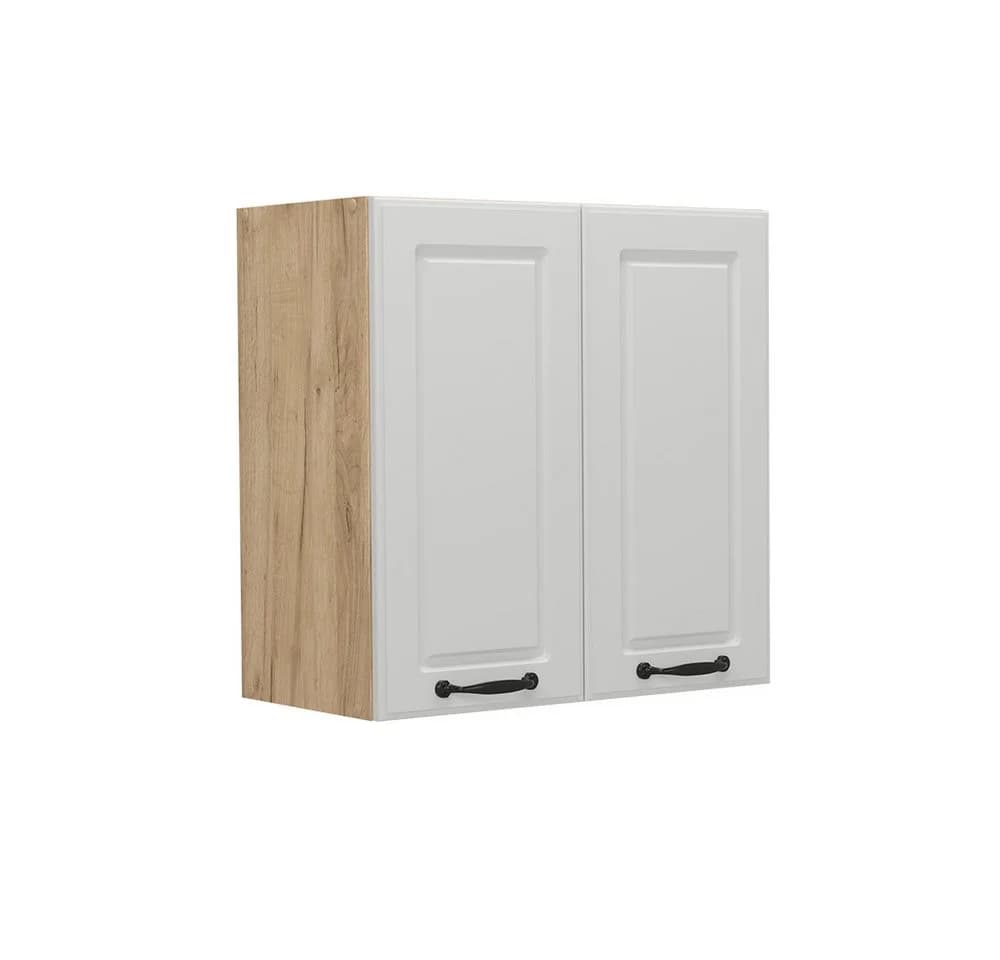 Vicco Hängeschrank R-Line Weiß Landhaus Goldkraft Eiche 60 cm - Bild 2