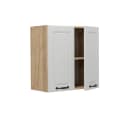 Vicco Hängeschrank R-Line Weiß Landhaus Goldkraft Eiche 60 cm Bild 4