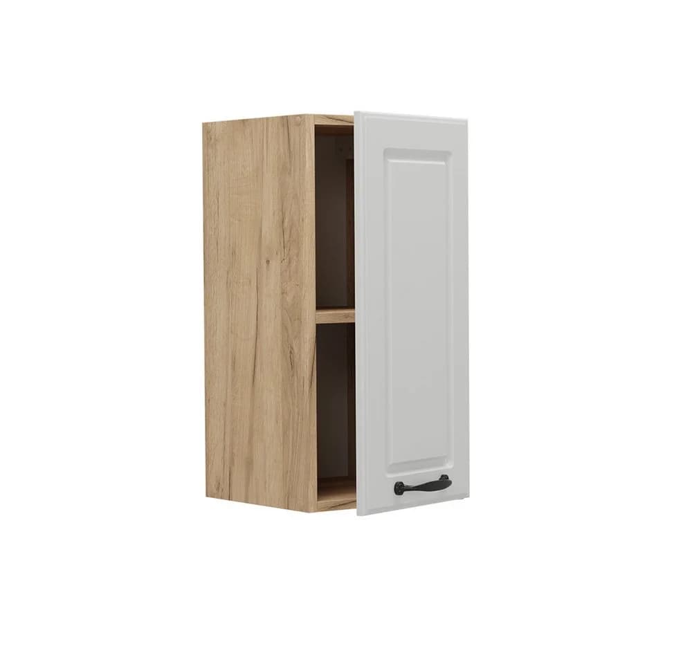 Vicco Hängeschrank R-Line Weiß Landhaus Goldkraft Eiche - Bild 4