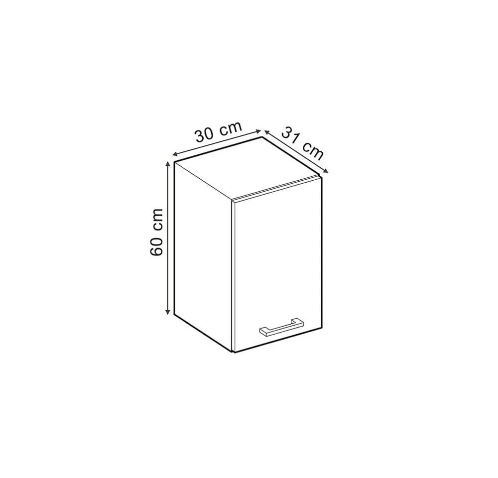 Vicco Hängeschrank R-Line Anthrazit Hochglanz - Bild 2