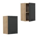 Vicco Hängeschrank R-Line Anthrazit Landhaus 40 cm Bild 5