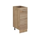 Vicco Apothekerschrank R-Line Vollauszug Sonoma/Goldkraft Eiche Bild 2