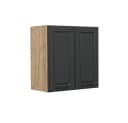 Vicco Hängeschrank R-Line Anthrazit Landhaus Goldkraft Eiche 60 cm Bild 2