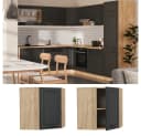 Vicco Eckhängeschrank R-Line Anthrazit Landhaus Goldkraft Eiche Bild 1