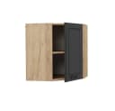 Vicco Eckhängeschrank R-Line Anthrazit Landhaus Goldkraft Eiche Bild 4