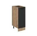 Vicco Apothekerschrank R-Line Anthrazit Landhaus Eiche 30 cm Bild 2