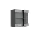 Vicco Glashängeschrank R-Line Beton/Anthrazit mit Glastüren Bild 4