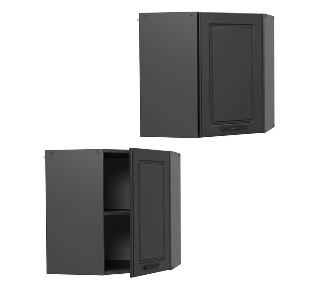Vicco Eckhängeschrank R-Line Anthrazit Landhaus - Bild 5