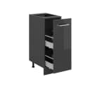 Vicco Apothekerschrank R-Line Anthrazit Hochglanz 30 cm Bild 4