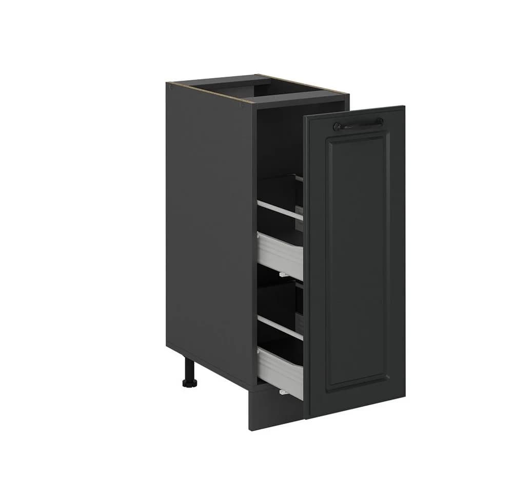 Vicco Apothekerschrank R-Line Anthrazit Landhaus 30 cm - Bild 4
