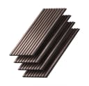 Vicco Wandpaneel Akustikpaneel Nussbaum/Braun 4-tlg. Bild 2