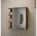Vicco Badezimmerspiegelschrank Fynn Oldstyle Braun Bild 4