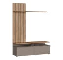Vicco Wohnwand Harro Goldkraft Eiche/Greige TV-Schrank Bild 1