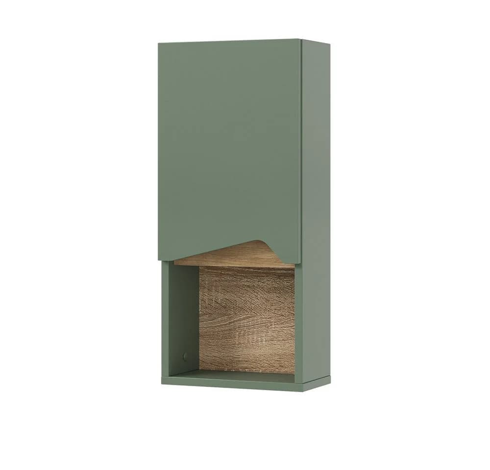 Vicco Hängeschrank Marelle Grün Badorganizer mit Tür und Fach - Bild 2