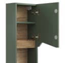 Vicco Hängeschrank Marelle Grün Badorganizer mit Tür und Fach Bild 5