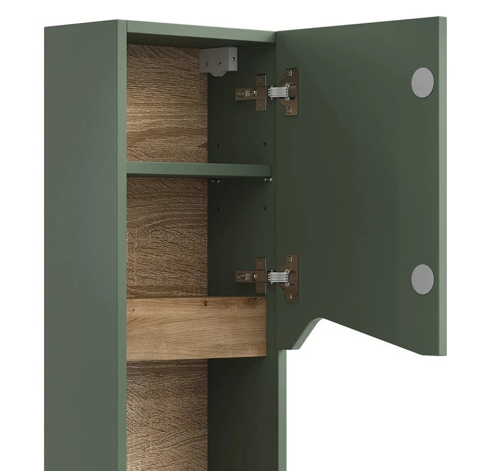 Vicco Hängeschrank Marelle Grün Badorganizer mit Tür und Fach - Bild 5