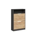 Vicco Schuhkipper Luca Anthrazit/Goldkraft Eiche Bild 1