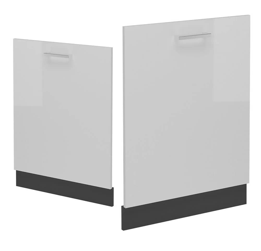 Vicco Frontblende R-Line Weiß Hochglanz/Anthrazit 60 cm - Bild 4