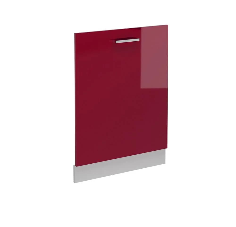 Vicco Frontblende R-Line Rot Hochglanz Weiß 60 cm - Bild 2