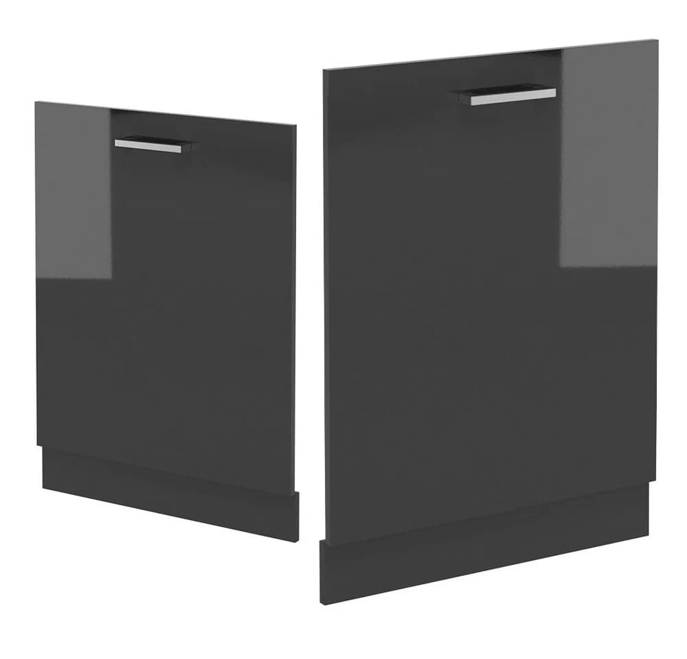 Vicco Frontblende R-Line Anthrazit Hochglanz für Geschirrspüler - Bild 4
