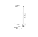 Vicco Frontblende Fame-Line Grün-Gold Landhaus 60 cm Bild 1