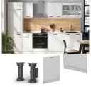 Vicco Frontblende R-Line, Weiß Landhaus, 60 cm ohne Arbeitsplatte Bild 3
