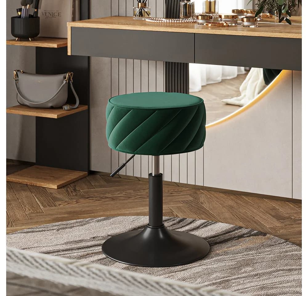 Vicco Sitzhocker Cherio Grün Höhenverstellbar 360 Grad Drehbar - Bild 2