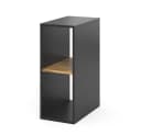 Vicco PC-Schrank Tomy Anthrazit Goldkraft Eiche 2 Fächer Bild 1
