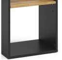 Vicco Bücherregal Tomy Anthrazit/Goldkraft Eiche 2 Fächer Bild 5
