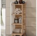 Vicco Midischrank Karen, Sonoma/Weiß, 4 Ablagen Bild 4