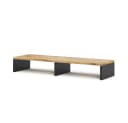 Vicco Monitorständer Tomy Anthrazit/Gold Eiche Modern Bild 2