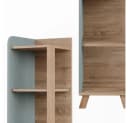 Vicco Midischrank Karen Blau 4 Fächer Bild 5