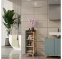 Vicco Midischrank Karen, 30 x 90 cm, 4 Ablagen, Blau Bild 3
