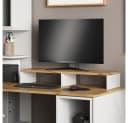 Vicco Monitorständer Tomy Weiß/Goldkraft Eiche Modern Bild 3