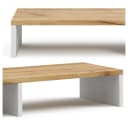 Vicco Monitorständer Tomy Weiß/Goldkraft Eiche Modern Bild 5
