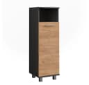 Vicco Midischrank Ilias Anthrazit/Goldkraft Eiche 2 Türen Bild 2