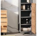 Vicco Midischrank Ilias Anthrazit/Goldkraft Eiche 2 Türen Bild 4