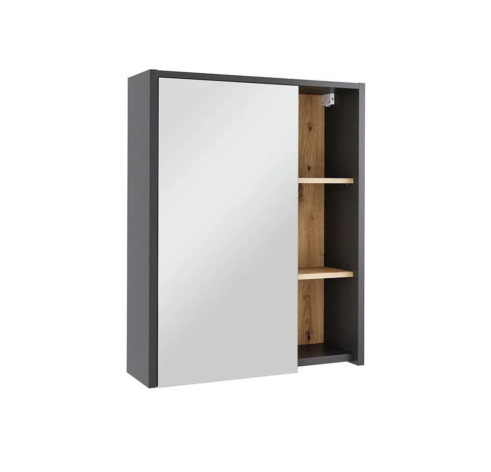 Vicco Badezimmerspiegelschrank Viola Grau Modern - Bild 2